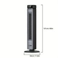 thumbnail image 2 of 40-inch Bladeless Tower Fan - 6 Speeds & 4 Modes, 90° Oscillation, 12H Timer - 30dB Ultra Quiet w/ Remote - For Bedroom/Living Room/Office, 2 of 9