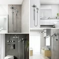 thumbnail image 6 of iDOO Luxury Dual Showerhead Combo, 10" Rainfall Shower Head & 5" Handheld Shower Head, 6 of 13