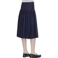 thumbnail image 2 of Women's Original BIZ Style Below the Knee Length Short Denim Skirt, 2 of 3