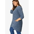 thumbnail image 3 of Woman Within Plus Size Petite Button-Front Shaker Cardigan Sweater, 3 of 3