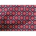 thumbnail image 4 of oneOone Cotton Cambric Fabric Diamond Flame Stitch Decor Fabric Printed BTY 56 Inch Wide, 4 of 4