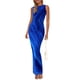 thumbnail image 1 of Vestido PRETTYGARDEN 2026 sin mangas ajustado con fruncido maxi XL, 1 of 5