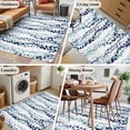 thumbnail image 5 of 3'x5' Rug for Living Room Bedroom, Blue Weeping Eucalyptus Washable Area Rugs Non-Slip Carpet Mats, Spring Summer Farmhouse Leaves Indoor Low Pile Area Rug Runner for Kitchen, Mudroom, 5 of 8