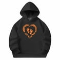 thumbnail image 5 of SGFCWSX Girls Hooded Sweatshirts Kids Oversized Hoodies Fall Graphic Top Black Size 9 Years, 5 of 6