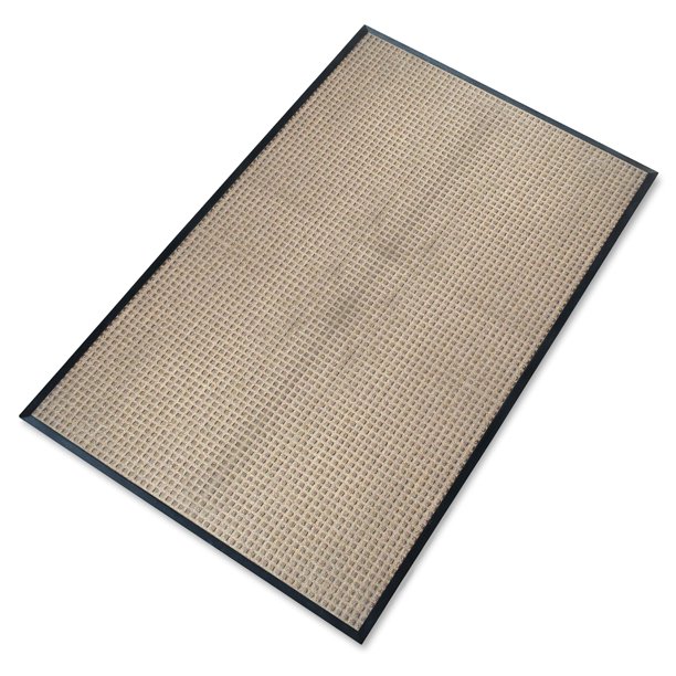 A1HC First Impression RubPoly 48" X 72", Anti Slip Rubber backing,fabric finish Scraper Doormat