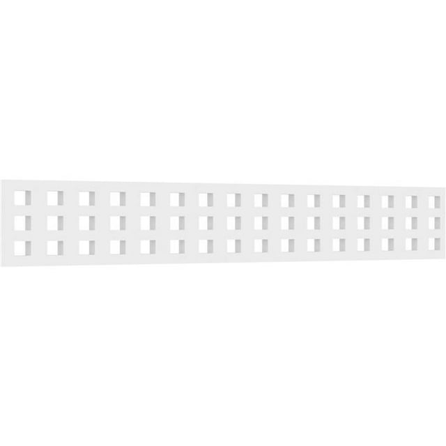 Ekena Millwork RUNP06X0625X48KNX 6 x 48 Po Pas 0,62 Po Knoxville Architecture Grade PVC Course Garniture