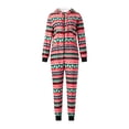 thumbnail image 3 of Disfraz Premium Mono de manga larga de Navidad Pijamas de invierno para mujer Ropa de casa con capucha (Negro XL) Kuymtek Negro T XL para Mujer, 3 of 9