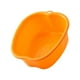 thumbnail image 1 of Bañera multiusos para pedicura y masajeador de pies, cubo para baño de pies, bañera para remojo de pies Naranja, 1 of 9