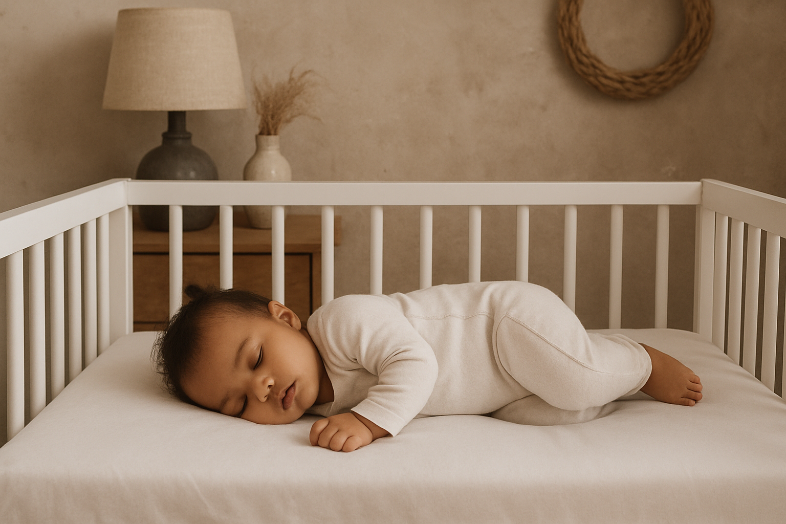 My Bed Linens' American SUPIMA Cotton 600TC, White, Breathable, Skin Friendly, Eczema Comforting & Soft Crib Sheets