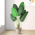 thumbnail image 2 of Árbol Artificial Ave del Paraíso – Planta Falsa de Plátano con Troncos – Maceta Decorativa – Interior y Exterior – Hogar y Oficina, 2 of 7