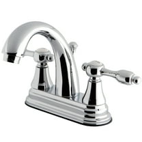 Kingston Brass KS7611TAL 4 in. Centerset Bathroom Faucet, Polished Chrome