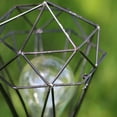 thumbnail image 4 of Northlight 25.5" Black Solar Powered LED Outdoor Patio Metal Lantern with Garden Stake, 4 of 4