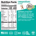 thumbnail image 5 of Lenny & Larry's Fitzels Protein Pretzels Snack,Cinnamon Buns, 20g of Protein, 8 Pack, 5 of 7