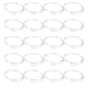 thumbnail image 5 of Brazalete expandible, 20 piezas de acero inoxidable antioxidante ajustable hecho a mano brazalete expandible antioxidante de ingeniería de precisión, 5 of 14