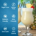 thumbnail image 4 of Syruvia Pina Colada Sugar Free Coffee Syrup No-Calorie Coffee Sauce for Coffee, Lattes, Shakes, Smoothies, Desserts, 25.4 Fl. Oz, 4 of 7