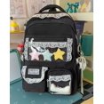 thumbnail image 5 of KKLDOGS Kawaii ita Backpack Cute Lace Backpack Coquette Aesthetic Back Pack Y2K Daypack with Clear Pockets, 5 of 8
