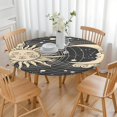 thumbnail image 3 of Gothic Nebula and Galaxy Round Elastic Tablecloth - Windproof, Waterproof, Durable Outdoor Table Cover for Gatherings, 3 of 5