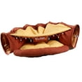 thumbnail image 1 of BELOVING Tunnel Léger pour Chat, Nid Chaud Universel, Rouge Brun, 1 of 7