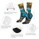 thumbnail image 4 of Balery Vintage Pickup Sunflower Dog Calcetas Largas con Estampado para Hombre y Mujer – Suaves y Transpirables, Talla Única (US 5-11), 4 of 6