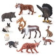 thumbnail image 5 of MesaSeCA Simulated Tiger Wild Boar Eagle Fox Deer Forest Animal Model Set, 5 of 5