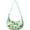 Greenish-blue-13, variant on Bright Lemon and Flowers Shoulder Bag for Women, Lightweight Crossbody Hobo Purse, Retro Summer Fruit Tote Handbag, Water-Resistant with Spacious Design