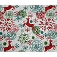 thumbnail image 4 of oneOone Polyester Lycra White Fabric Christmas Quilting Supplies Print Sewing Fabric By The Yard 56 Inch Wide, 4 of 4