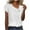 White, variant on Otaozi Summer Tops For Women Plus 2025 Vacation Womens Plus Size Tops Short Sleeve Tunic Plus Size Blouses For Women 4X-5X Cotton Beach Vacation Clothes For Women Petite