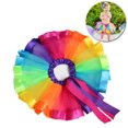 thumbnail image 3 of Rainbow Tutu Skirts Ballet Dance Dress Ruffle Tiered Tutus Photography Layered Tutu Ruffle Skirt Dress For Girls Size M, 3 of 6