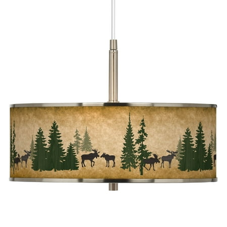 

Giclee Glow Moose Lodge Giclee Glow 16 Wide Pendant Light