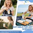 thumbnail image 6 of Threns 6Pcs Set Travel Silicone Baby Bottle Cleaner Brush Set Foldable Drying Rack with Storage Bucket Safe Robust for Home and Travel, 6 of 11