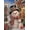 B001- Christmas snowman, variant on Holiday WreathChristmas Wreath Beaded Embroidery Kit,DIY Pearl Art with Red/Green/Gold Design, Includes Frame Perfect for Mantel or Wall Decor