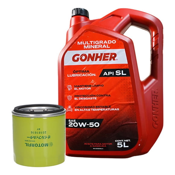 Kit Cambio Aceite Chevrolet Beat 2020 2021 L4 1.2 L