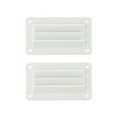 thumbnail image 3 of 2Pcs Rv Air Vent Louver, for Kimiss Air Louver Ceiling Vent Bathroom Office White, 3 of 10