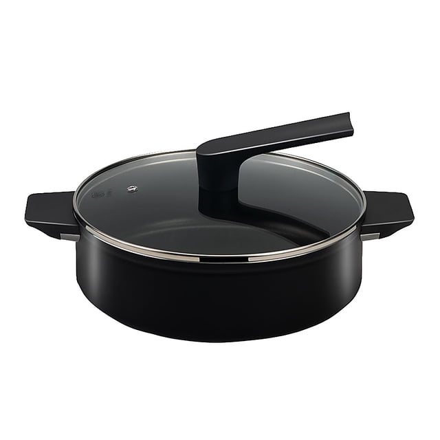Olla para sopa de 4 l de acero inoxidable, olla para estofado, olla de inducción