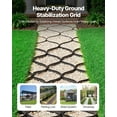 thumbnail image 3 of VEVOR Gravel Grid, 3 Inch Depth, 24.93 x 9.52 FT / 7600 x 2900 mm, 1880 LBS Per Sq ft Grass Ground Retainer, Permeable Geo Grids Driveway Stabilization, for Garden, Patio, Walkway, RV Parking Slopes, 3 of 9