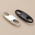 thumbnail image 4 of High Quality New Silver S-Shaped Portable Alloy Bag Suitcases Accessories Anti Theft Clips Zipper Lock Clip Metal Detachable Carabiner Snap Hook SILVER, 4 of 8