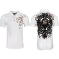 thumbnail image 2 of Xtreme Couture Men's Polo Shirt Bandaged White, 2 of 7