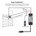 thumbnail image 4 of Ouvre-porte de Garage WiFi Contrôleur de Porte Intelligent Compatible, Facile à Utiliser, 4 of 7