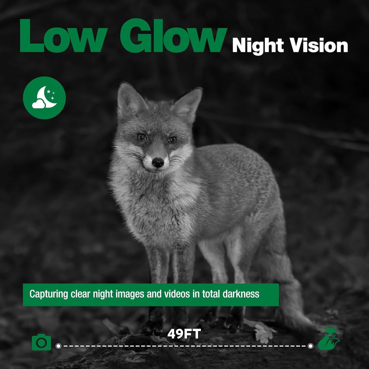 CAMPARK Trail Camera WiFi Bluetooth Game Deer Hunting Camera with Night Vision Waterproof IP66 0.1s Trigger Motion Activated Trail Cam 32MP 1080P 2.4" LCD Wildlife Camera