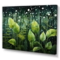 thumbnail image 2 of Designart "Gossamer Veil Ferns Plant art painting II" Floral Canvas Print, 2 of 5
