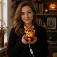 thumbnail image 5 of Fox Night Light Stained Glass Table Lamp Decorative Animal Accent Lamp Warm Glow Bedside Lighting for Living Room Bedroom Side Table Decor, 5 of 6