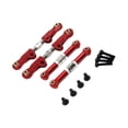 thumbnail image 2 of arctrm 1/14 RC Car Adjustable Tie Rod Set Linkage Durability Easy to Install Accessory Red, 2 of 10