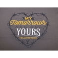 thumbnail image 2 of Yellowstone My Tomorrows are All Yours Men's Charcoal T-shirt-Large, 2 of 4