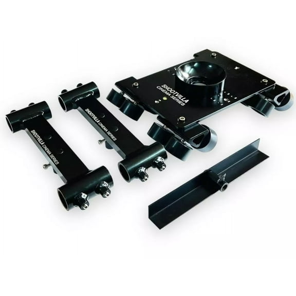 SHOOTVILLA 150mm Bowl head Cinema professional Dolly for Arri load upto 60g