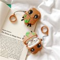 thumbnail image 5 of RV Funda linda para Airpod 1/2, diseño divertido y divertido para AirPods 1/2, fundas de silicona 3D para niñas, niños, hombres, funda para Air Pods 1/2 (árbol de raíz de bebé) oso de fresa Electrónica, 5 of 5