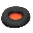 thumbnail image 3 of Par de auriculares con cubierta de esponja para auriculares, almohadillas para los oídos, aptas para Skullcandy HESH/HESH 2,0 (negro naranja), 3 of 8