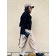 thumbnail image 4 of Abrigos recortados de mezcla de lana negra para mujer, Chaqueta corta con solapa y bolsillo de doble botonadura, ropa de calle para oficina, Otoño, 2024, 4 of 5