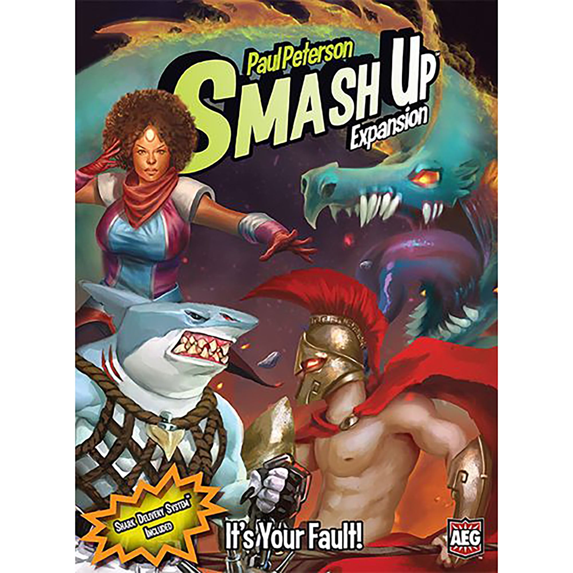 Smash Up Big In Japan - Gioco Di Carte In Inglese - Espansione Standalone - 2+ Giocatori, Età 14+ - Fazioni Kaiju, Magical Girls, Mega Troopers