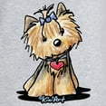 thumbnail image 3 of CafePress - Tiny Heart Yorkie - Women's Nightshirt, 3 of 4