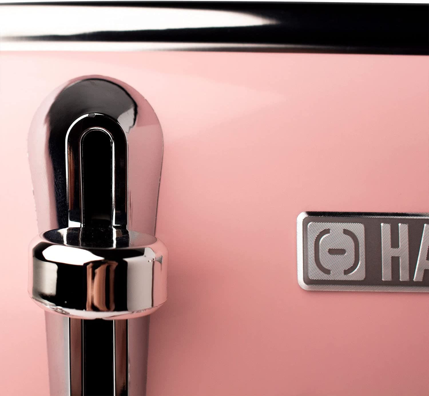 Haden Heritage 1.7 L Stainless Steel Body Electric Kettle w/ Toaster, Pink  